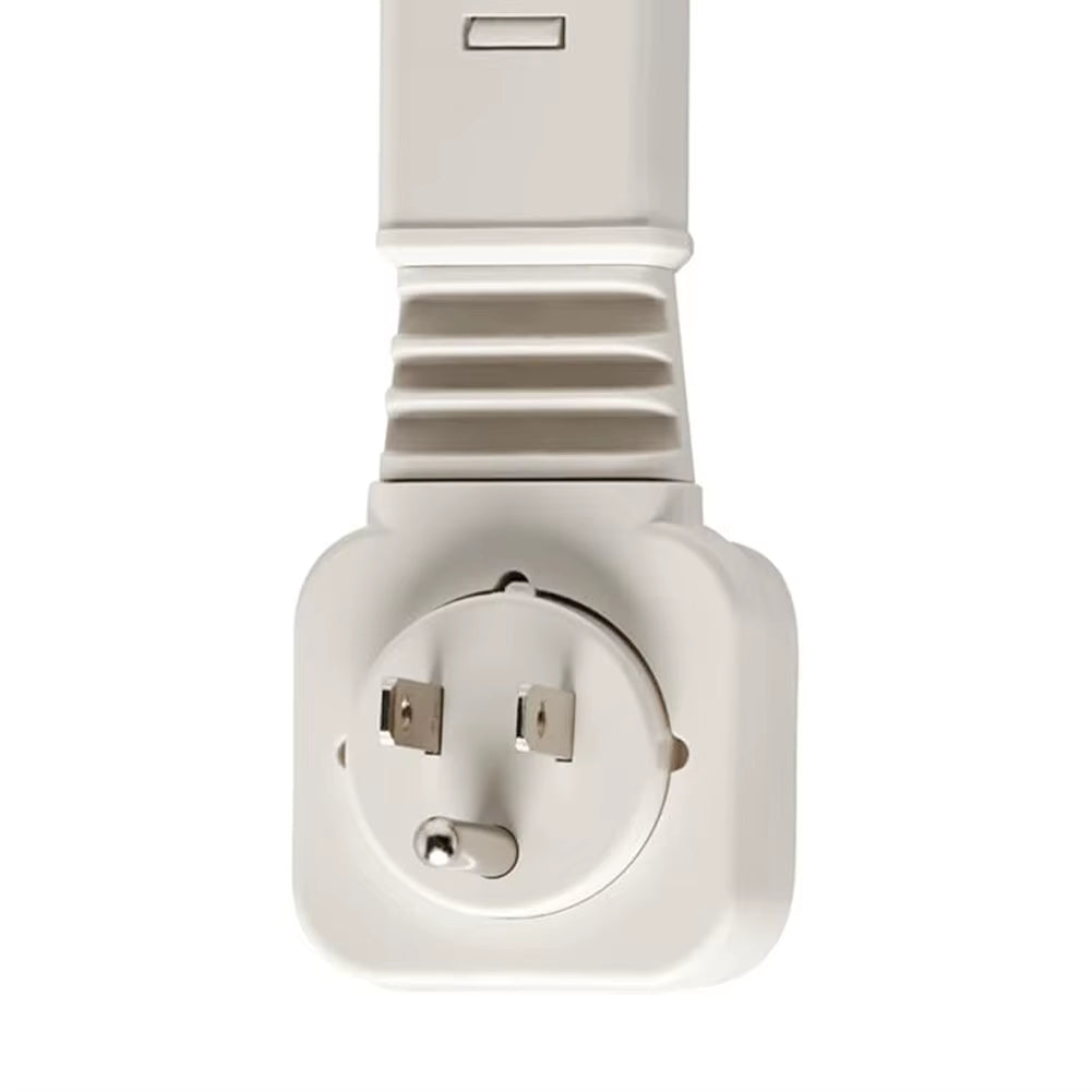 Electrical Outlet Extender Access Hard-To-Reach Outlets Power Socket Wall Charger Use behind Couches Nightstands Desks and More